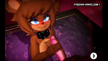 Fap Nights At Frenni&#039_s Night Club [ Hentai Game PornPlay ] Ep.4 furry footjob and cumshot in the office