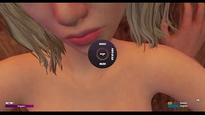 House party con Brittney , jugamos a las luchas  y terminamos culiando en la sala de la rubia