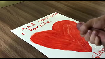 I MILK Sperm from MY PENIS for A GIFT to All Gay Men in the World!!!! Happy Valentine&#039_s Day Bitches