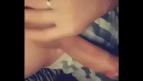 Latina Couple Enjoys Intimate Dick Play and Mutual Masturbation