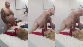 loira de 24 anos gosta de levar por tras pediu para o coroa meter tudinho ate gozar