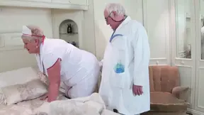 Naughty ginger girl gets fucked by dirty doctor