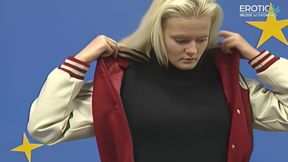 Private Desires: German blonde fucks herself with Hitachi
