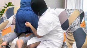 Doctor Husband before go to work I asked him to check my pussy and clean by he's pussy licking lips