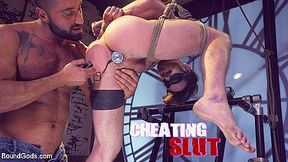 Cheating Slut: Nick Milani Submits To Sharok And His Hard Cock - KinkMen