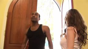 Interracial porn with Darien Ross an uninhibited woman with