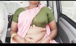 Indian married woman with boy friend, car sex telugu DIRTY talks.