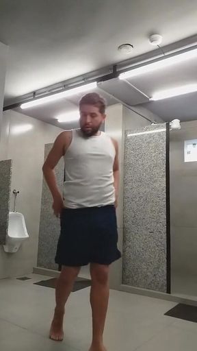 I Almost Got Caught Exposing Myself in the Gym Bathroom, and the Guys Saw Me