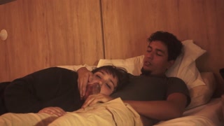 WITH MY STEPBROTHER WE WATCH A MOVIE AND I END UP FEELING HIS COCK IN MY MOUTH