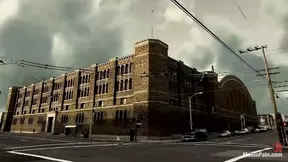 Bored married man gets tied up and watches his wife's hard fuck