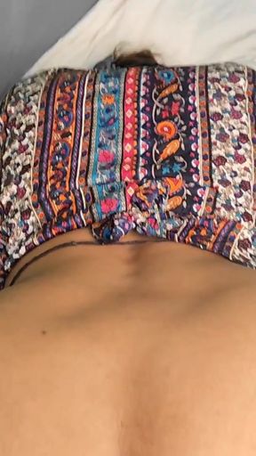 Key moment from &quot;Desi Girl Riya fucking office colleague in doggystyle on lunch break he cum inside&quot;