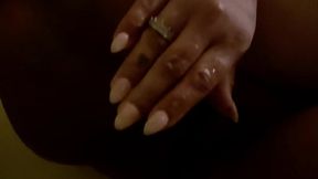 Lynn Luscious'_ loud pussy leaking on the bathroom floor......