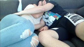 Seduced by Friend Ends in Oiled Footjob