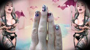 Hyperventilation for Ahegao Nails - JOI, Brain Rot