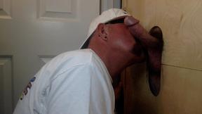 ”Big Cock Kenny Returns To The Gloryhole”