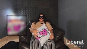 amateur bbw realiza su primer gang bang en Liberal Sessions