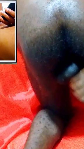 Experiencing new masturbation style while watching porn on tv. My hot cock felt it till I got CUM, wet and hot pussy!   Clip 3