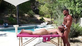 massage session to fuck session with sexy blonde vanna rose