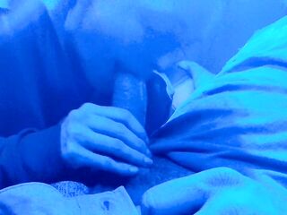 Blow job in My Truck Cum in Throat