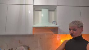 Batman Slaps Gothic Ruslana In Ass And She Punish His Balls - Pink Stockings - Full - 4K