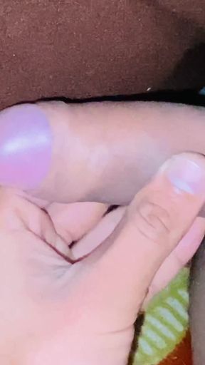 I enjoy shaking my dick, it's scary to have such a big dick   Clip 3