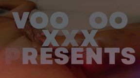 sexy bbw strokes hard cock with her talented feet