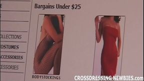 I love getting all dolled up in sexy womens clothes