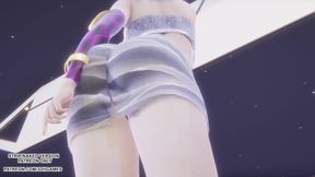 MMD MAMAMOO - Starry Night Evelynn Sexy Kpop Dance League of Legends Hentai Uncensored 4K 60FPS