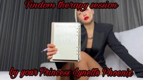 FINDOM THERAPY SESSION by your Princess Lynette Phoenix