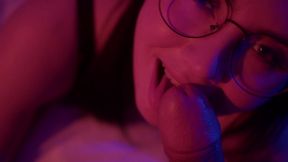 perverted male pissing his slattern s and ass to mouth fuck her.