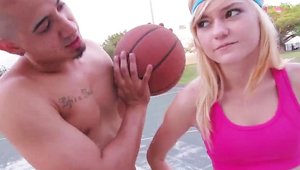 Exxxtra Small: Chloe Foster showing small tits