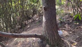 A Curious Heterosexual Boy Saw Me Masturbate in the Forest and We Ended up Fucking