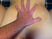 Horny MILF has tinder date fuck her doggy style after no sex in a yr Pussy farting from pounding