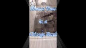 Shower Time in a Chicago Hotel