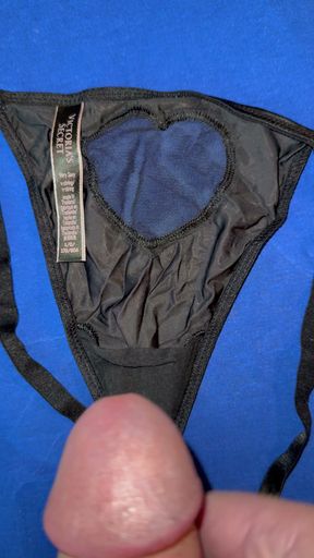 Cum on wife's panties 55