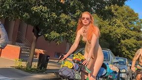 beautiful ginger (and other hotties) world naked bike ride, 2023 Philadelphia pnbr wnbr