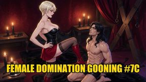 Female Domination Gooning #7C: Alpha Mistresses' Eternal Goon Trance (Animated, Music)