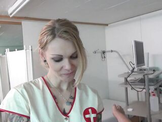 Nice-Looking nurse part one : fisting and sounding