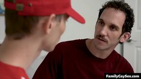hot gay step dad and