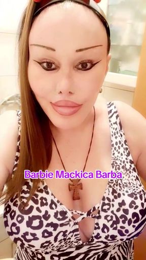 Barbie is a trans girl in Skopje, Macedonia.