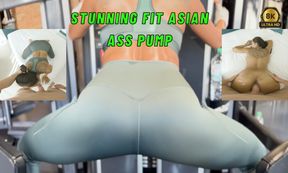 Stunning Fit Asian Ass Pump