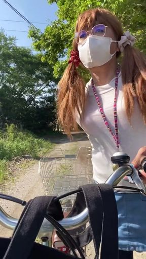 No. 218 My Daily Routine a Walk with My Vaginal Vibrator