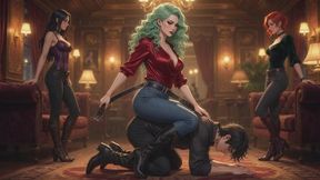 Female Domination Stories #2: Belted Boot Devotion