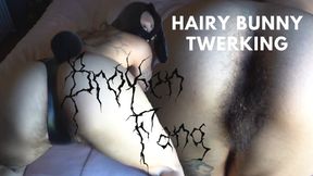 Twerking Bunny in Heat – Thick, Hairy, & Begging to Breed