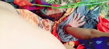Outdoor Village Girl's Hot Sex in Mustard Field
