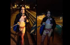 Sissy Taniax -Slut walks part 1