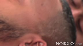Bed buddies Dillon Diaz and Cesar Xes swap turns in plowing one another
