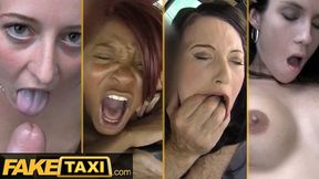 Dirty taxi rides: Cum-soaked creampies, tit-sucking, pussy&#x1F32E;&#xFE0F; feasting and doggy-style orgies!