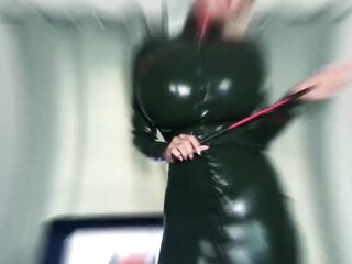 Quick Cum Explosion ''cuz I'm Also Sexy in My Latex Army Outfit! Full Movie scene I Like Knowing That YOU Touch Yourself During the time that Watchi