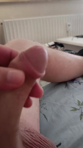Handjob on the Sofa